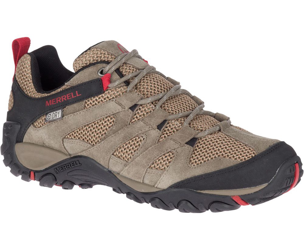 Merrell Sneakers Brown - Alverstone Waterproof - Mens 15DHKLCTX